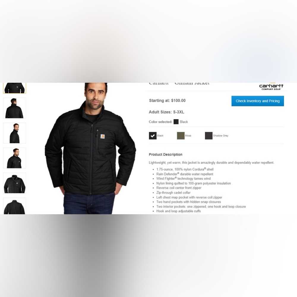 CT102208
Carhartt ® Gilliam Jacket